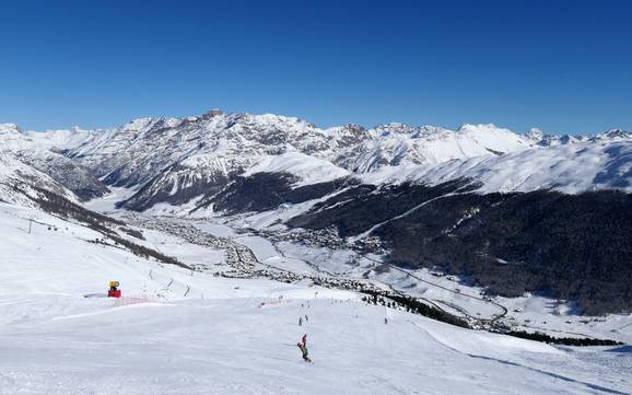 Skifahren in der Provinz Sondrio