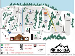 Pistenplan Mt. Holiday