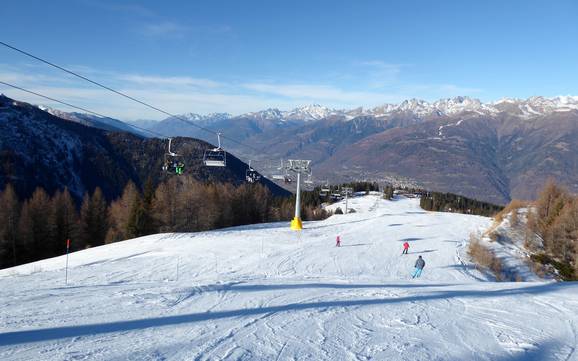 Skifahren bei Corteno Golgi