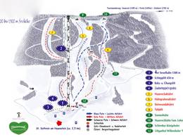 Pistenplan Hauereck – St. Kathrein am Hauenstein