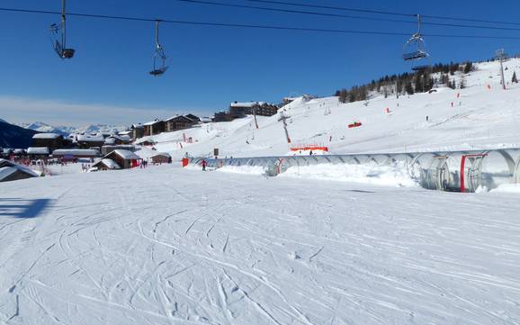 Skigebiete für Anfänger am Monte Bianco (Mont Blanc) – Anfänger Espace San Bernardo – La Rosière/La Thuile Skigebiete für Anfänger am Monte Bianco (Mont Blanc) – Anfänger Espace San Bernardo – La Rosière/La Thuile