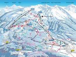 Pistenplan Bürchen/Törbel – Moosalp