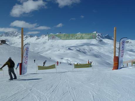 Skigebiete für Anfänger im Département Savoie – Anfänger Tignes/Val d'Isère