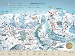 Pistenplan Titlis – Engelberg